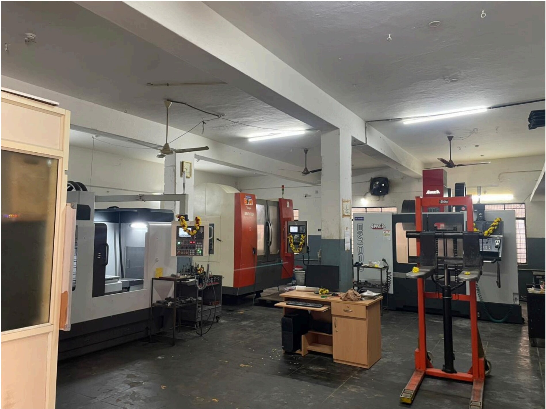 Tech World CNC machining facility